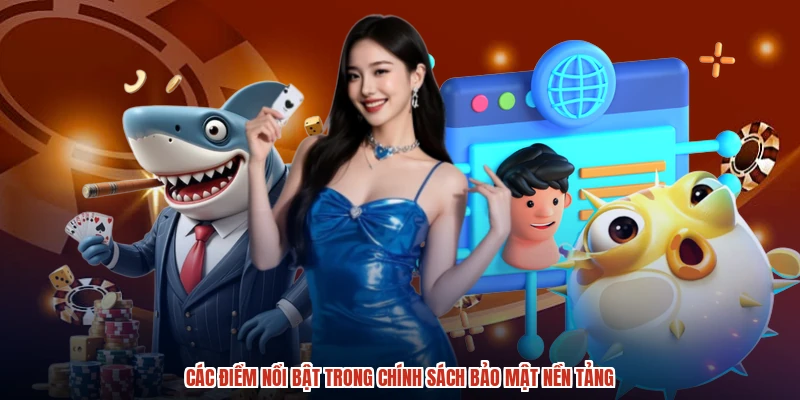 Các điểm nổi bật trong chính sách bảo mật nền tảng