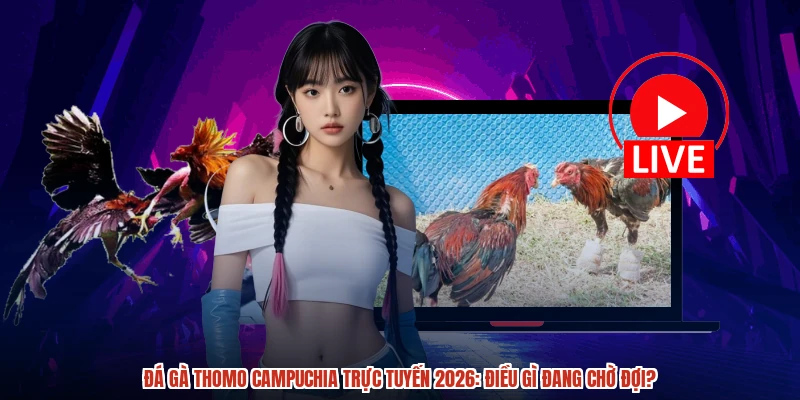 Đá gà thomo Campuchia trực tuyến 2026: Điều gì đang chờ đợi?