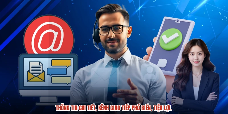 Thông tin chi tiết, kênh giao tiếp phổ biến, tiện lợi. Thông tin chi tiết, kênh giao tiếp phổ biến, tiện lợi.